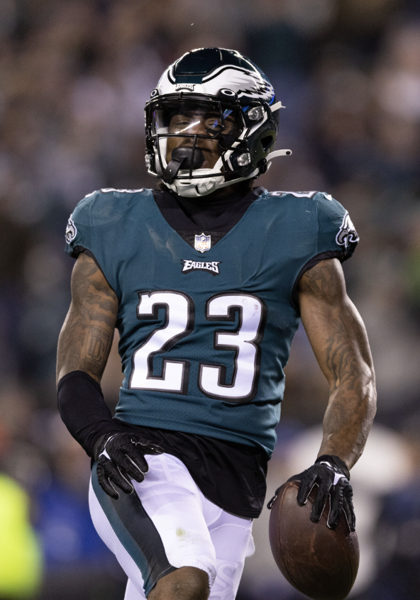 Jake21eagle's tweet photo. CJGJ is changing his number to 8 to honor Kobe Bryant. #NFLFreeAgency2024 #NFL #KobeBryant #BlackMamba #Eagles #FlyEaglesFly https://t.co/qa9KZzfdwO