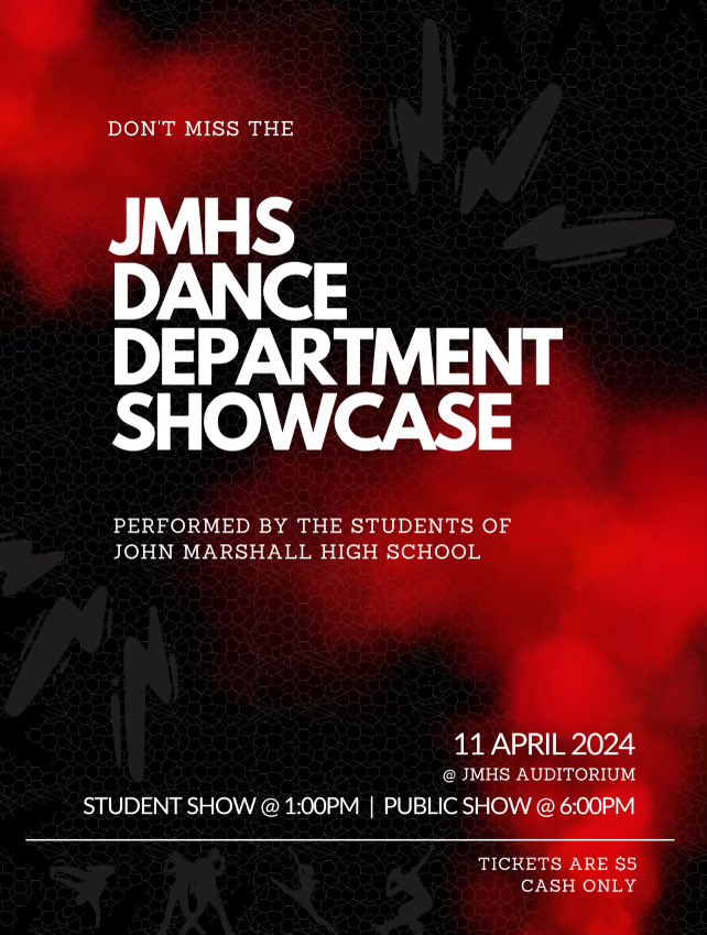Come out and support the JM dance department. We have some very talented students! 👯🕺💃🪩🩰