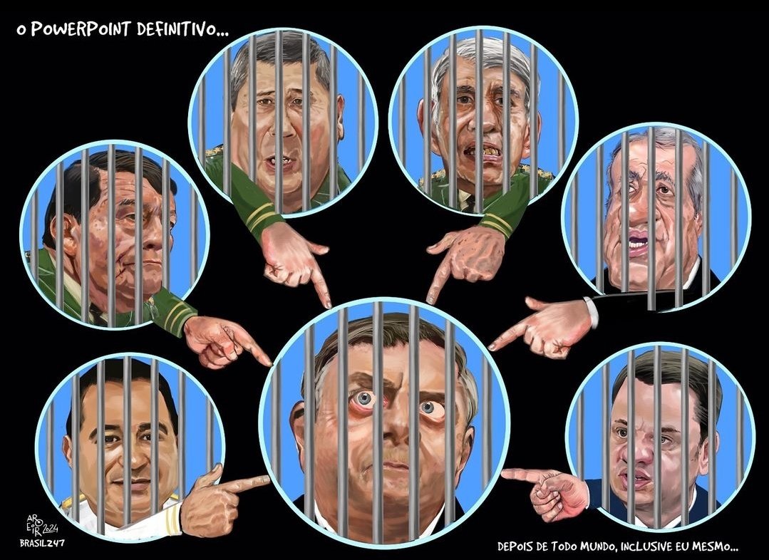 Não tem general herói!
Tem golpistas ativos como Heleno, Braga Netto, Mourão, Pazuello, Garnier.
E generais omissos e covardes que sabiam do golpe, mas não denunciaram, nem na época e nem depois.
Só agora pra fugir da cana
BOLSONARO PRESO
GOLPISTAS NA CADEIA
SEM ANISTIA