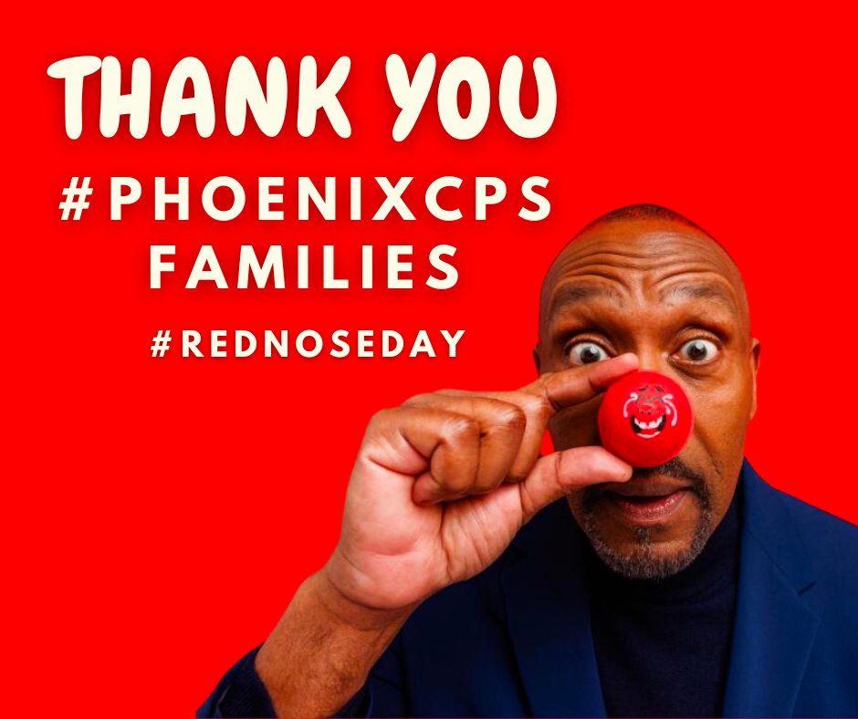 Phoenix_Ashford's tweet photo. ๐ด๐ It's a legacy #RedNoseDay as we say goodbye to Lenny Henry's legendary 39-year run with #ComicRelief. A big thank you to anyone in our amazing #schoolcommunity who celebrated today's aims of giving back while sharing a good laugh! ๐ #PhoenixCPS
๐https://t.co/N1FCoWu7TO https://t.co/v2eRt2MKgf
