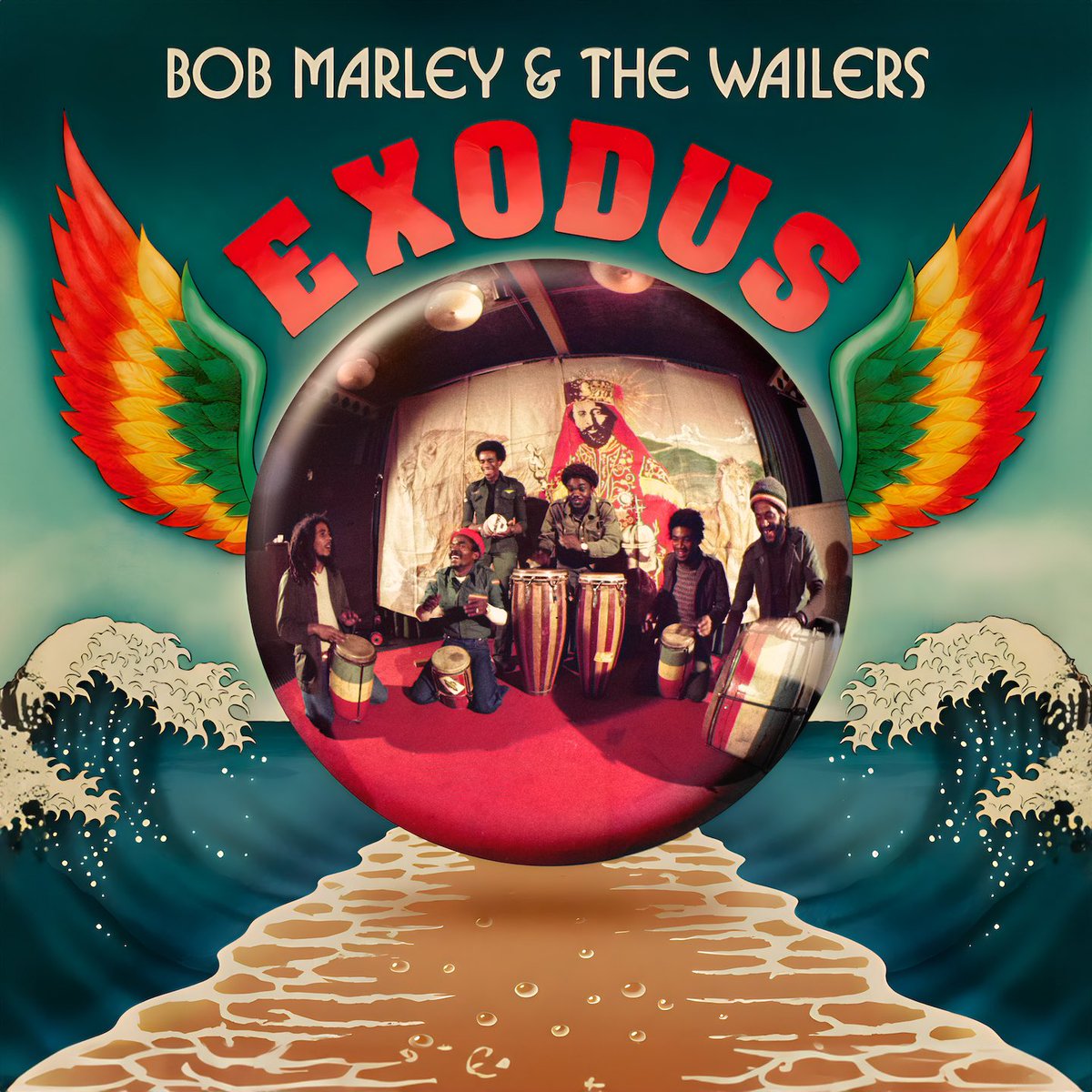 Movement of JAH people! A special new limited edition of #EXODUS is coming on vinyl, featuring @nevillegarrick’s original version of the album cover art as featured in the ‘#BobMarley @OneLoveMovie’! 📦 bmarley.lnk.to/exodus_altart (ships June 7). The package also includes a new 10”