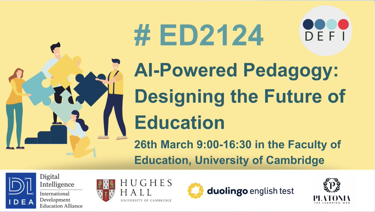 Twinkl_Leaders's tweet photo. Really looking forward to speaking about how EdTech can reduce workload while improving outcomes globally @DEFI_Cambridge alongside the Right Honourable Charles Clarke, Professor QIU Zeqi, @AlinaVdav, Dr. Abu Sitta, Tue Bjerl Nielsen, @rupertwegerif @Louis_Major_ 
#ED2124 🖥️ 💡 https://t.co/TQxznX6Fxm