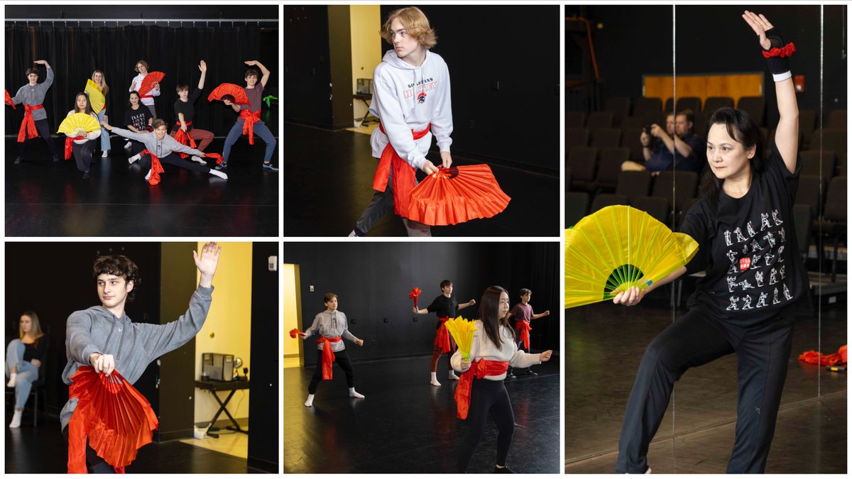 ISLSPORTS's tweet photo. lawrenceacademy: #LAWinterim: In our “Chinese Expressions” Winterim, students have been spending the last two weeks creating art, playing games, doing yoga, dancing, and sampling delicious foods, all in the name of learning about Chinese culture. Seen he… https://t.co/FGX1343ABd
