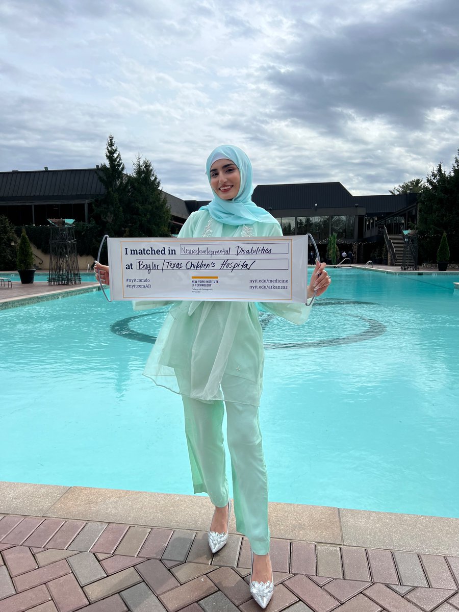 From dreaming of becoming a neurologist at 12 to officially matching in NDD at my #1 program, I am humbled & so honored to be part of @BCMChildNeuro

This day wouldn’t be possible without my family, husband, friends and mentors. 

Alhamdulilah ♥️ 

 #neuromatch #Match2024