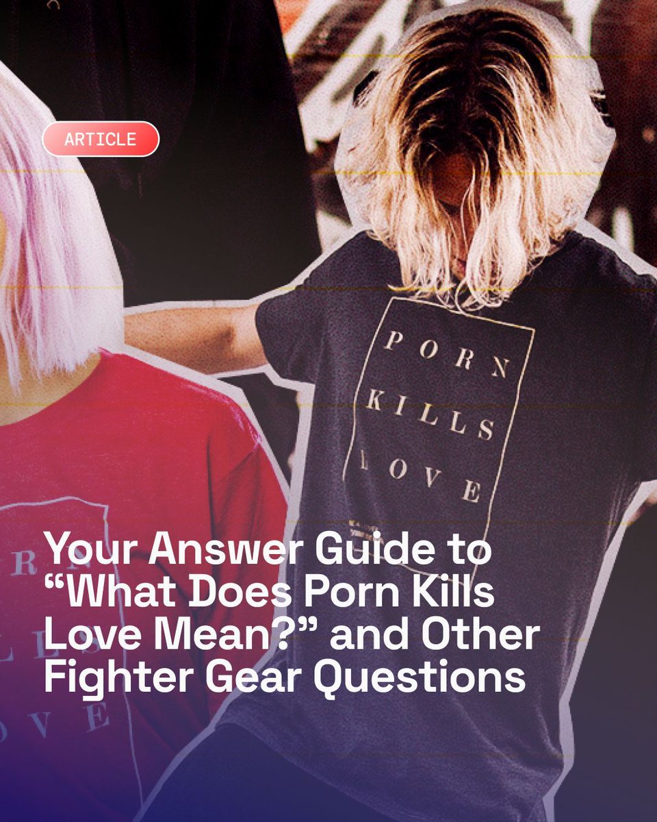 FightTheNewDrug's tweet photo. Curious about the meaning behind 'Porn Kills Love' and other important questions about the movement?
๐ซ๐ Dive into our comprehensive guide for all the answers you need!
๐ - https://t.co/jZwwjcky56
#FightTheNewDrug #FightForLove #StopTheDemand #FighterGear #Empowerment https://t.co/vAgarJ2S1R