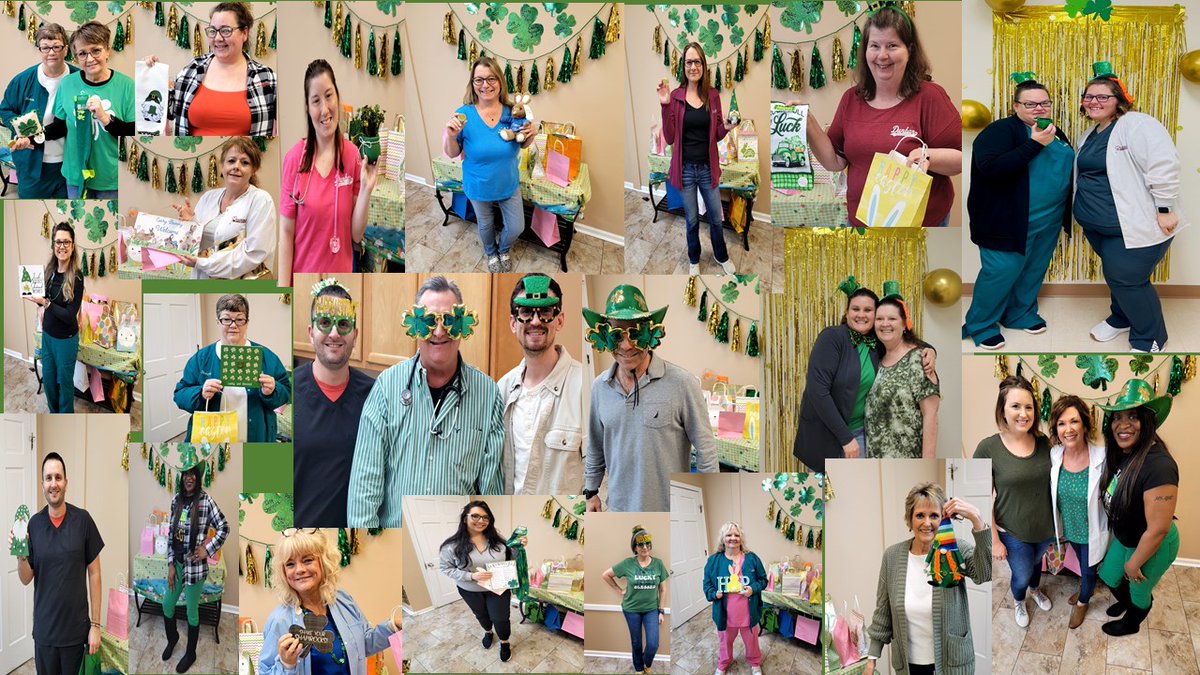 DunbarMedical's tweet photo. Happy St. Patrick's Day Fun @ DMA! https://t.co/Fq00R217MY