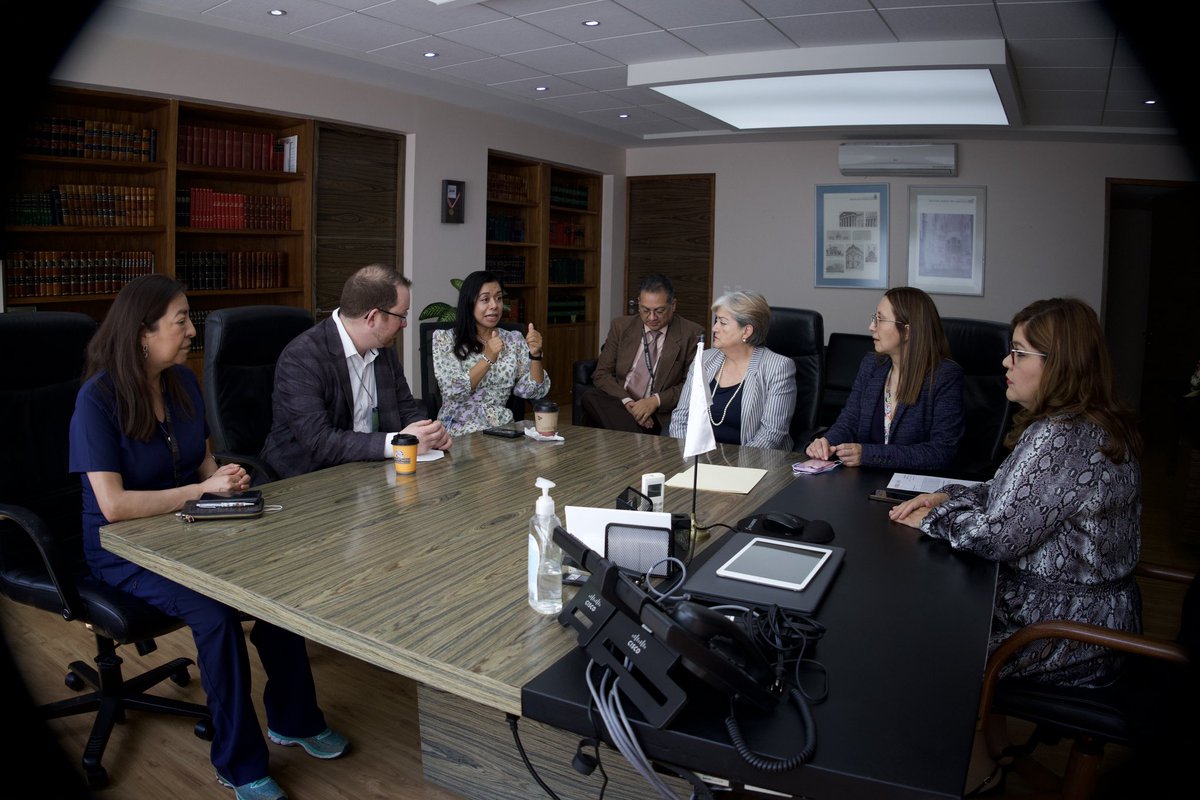 Colaboración para el Programa de Neuro-oncología y Clínica de Tumores Cerebrales de ninos y adolescentes con el hospital St Jude Research Children’s Hospital. Recibimos la visita de Dr. Daniel Moreira , Co Director del Programa Global de Neurooncologia. #El20CuidaTuSalud