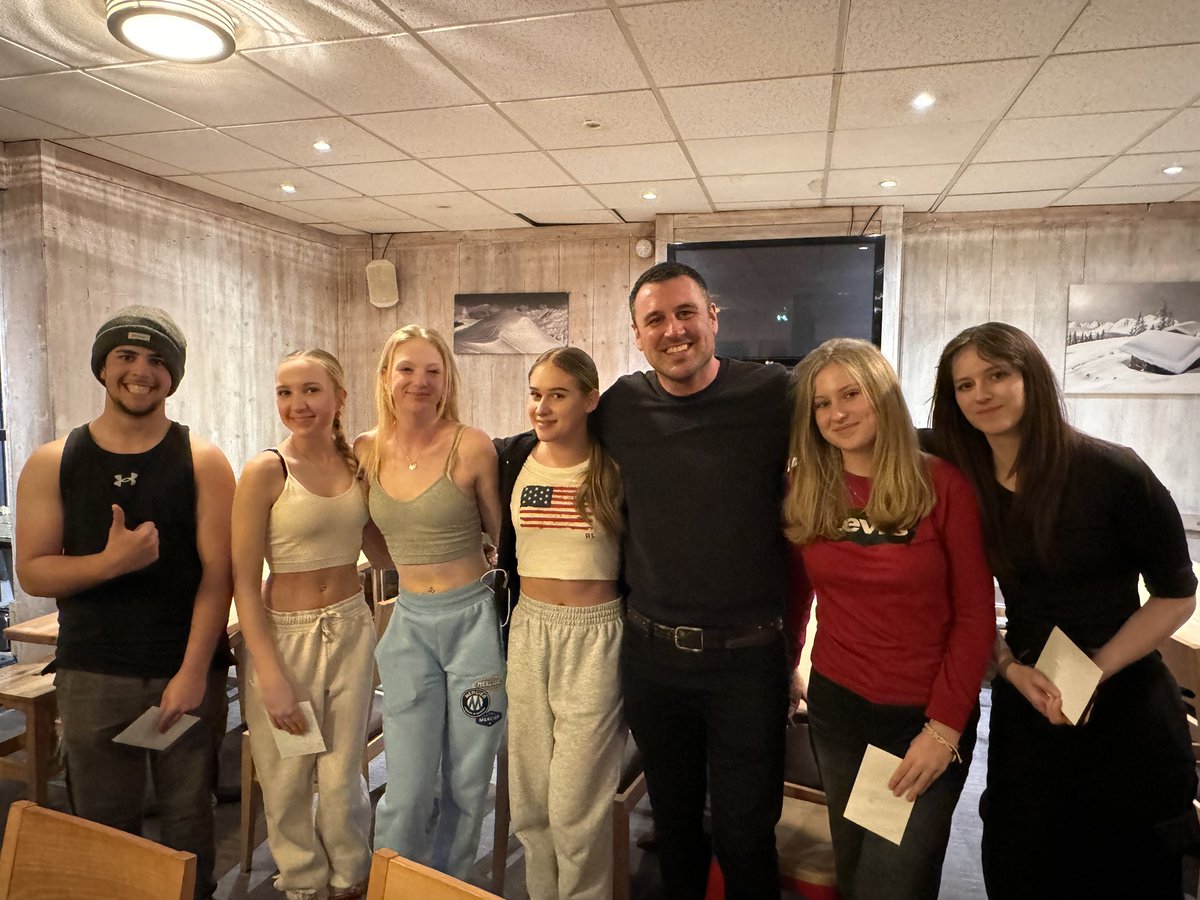 StMarysDT's tweet photo. Fridays skiers of the day - well done Arnold, Evie, Lily, Nicola, Maja &amp; Tayla ⛷️🥇 @SMCA_PE https://t.co/m2t3grZN3i