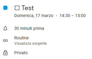 TechEnrico's tweet photo. Hey @routinehq, when I schedule a task the synced event in GCal has the checkbox emoji into the title. I think you already know it, are you going to fix it? https://t.co/EickXAzjCb