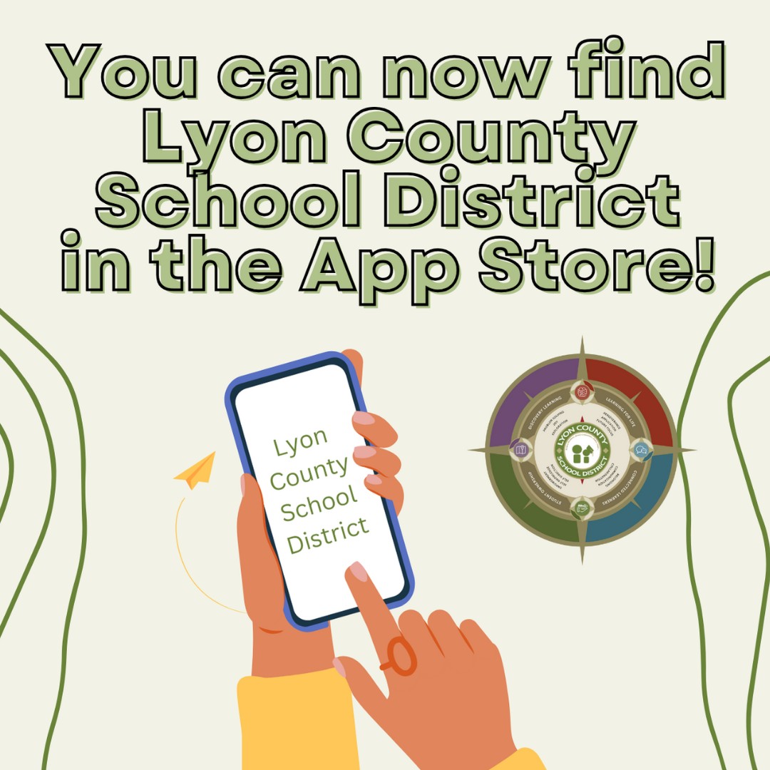 Lyon County School District has a mobile app! Download today! 📱🌟lyon.parentlink.net/smartlink/