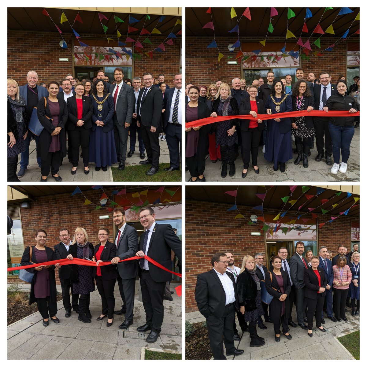 Gorton Hub official opening event, what a fantastic day & great to have all partners participate at the ribbon cutting 🎀✂️🎈🍰 @CllrJulieReid @TheAces @gogreenmcr @OneMcr @GortonLevensINT @MancLibraries @JohnHughes55 @AfzalKhanMCR @GwynneMP @JCPinManchester @morgansindallc