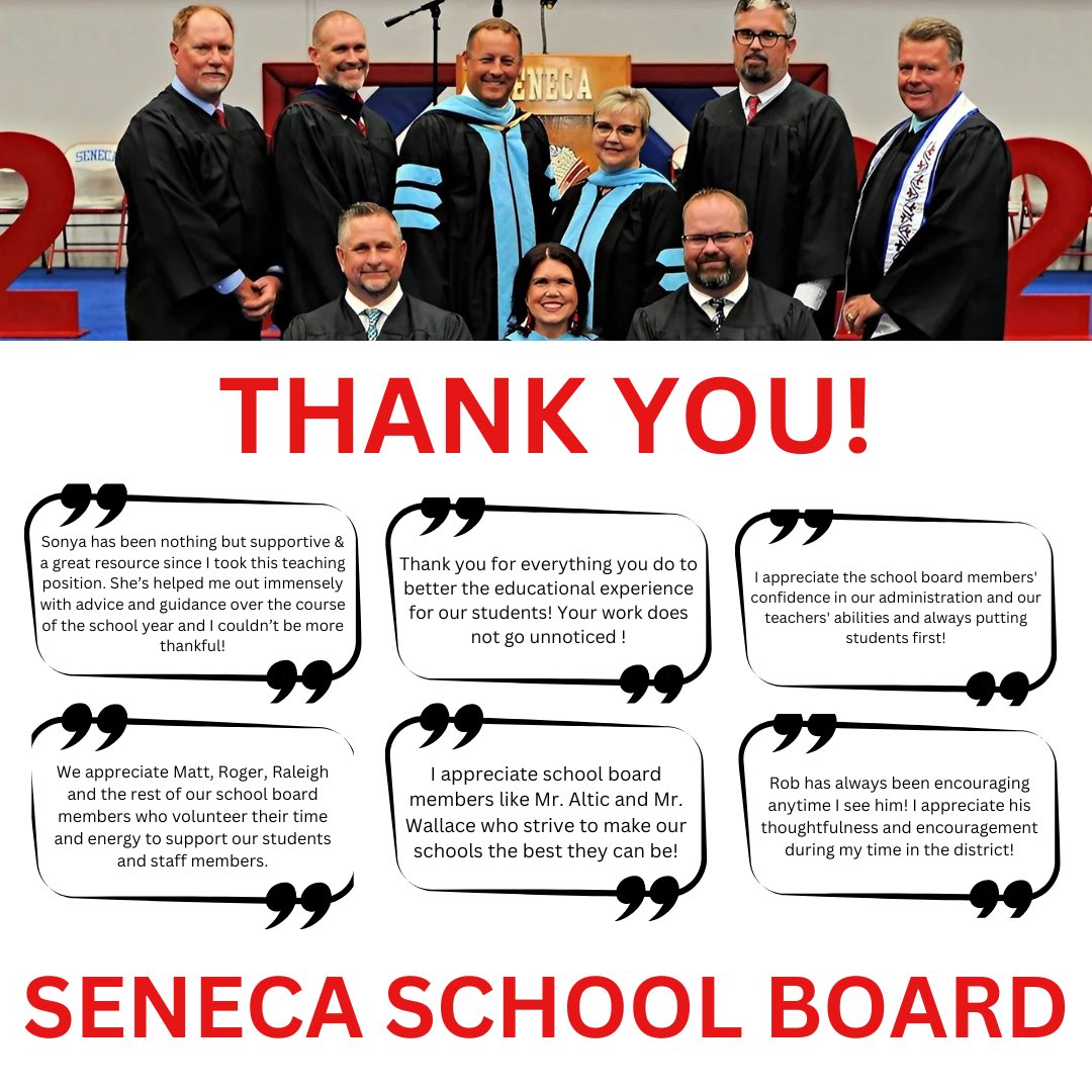 ✨SCHOOL BOARD SPOTLIGHT✨

March is School Board Recognition Month! We have a supportive group of individuals that deserve so much recognition and appreciation for all that they do for our administration, teachers, staff member, and most importantly students! 

Thank you!