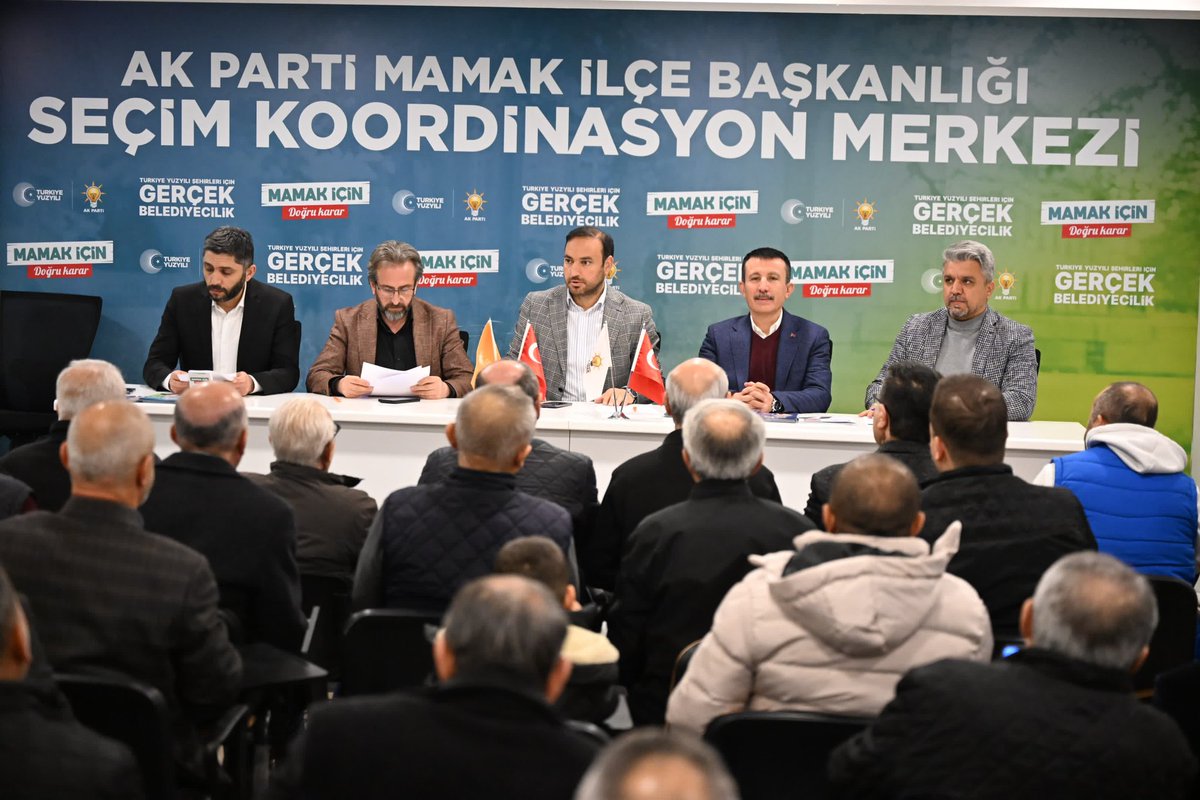 asimbalci's tweet photo. AK Parti Mamak Seçim Koordinasyon Merkezimizde mahalle başkanlarımızla istişare toplantısı gerçekleştirdik. 

Ak kadrolar olarak, durmak yok yola devam… https://t.co/CtPKSzVqEQ