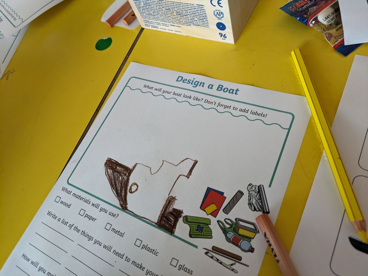 Moss have been busy exploring the purpose of different boats ahead of designing their own.  #eyfs #kapowprimary #dt #boat #designstage #makinglearningfun #twinklresources