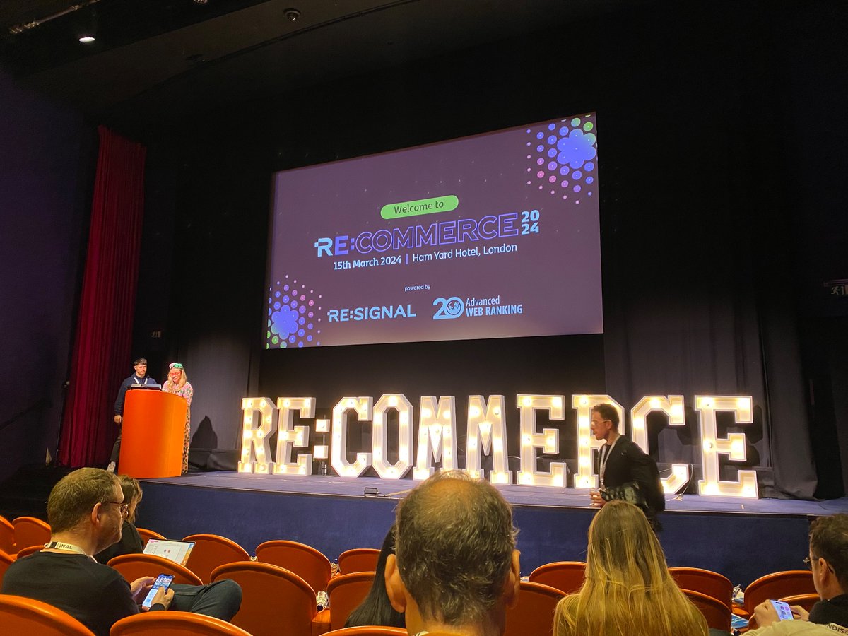 Noice work <a href="/re_signal/">Re:signal</a>, fantastic event! 👌🏻 #recommerce2024