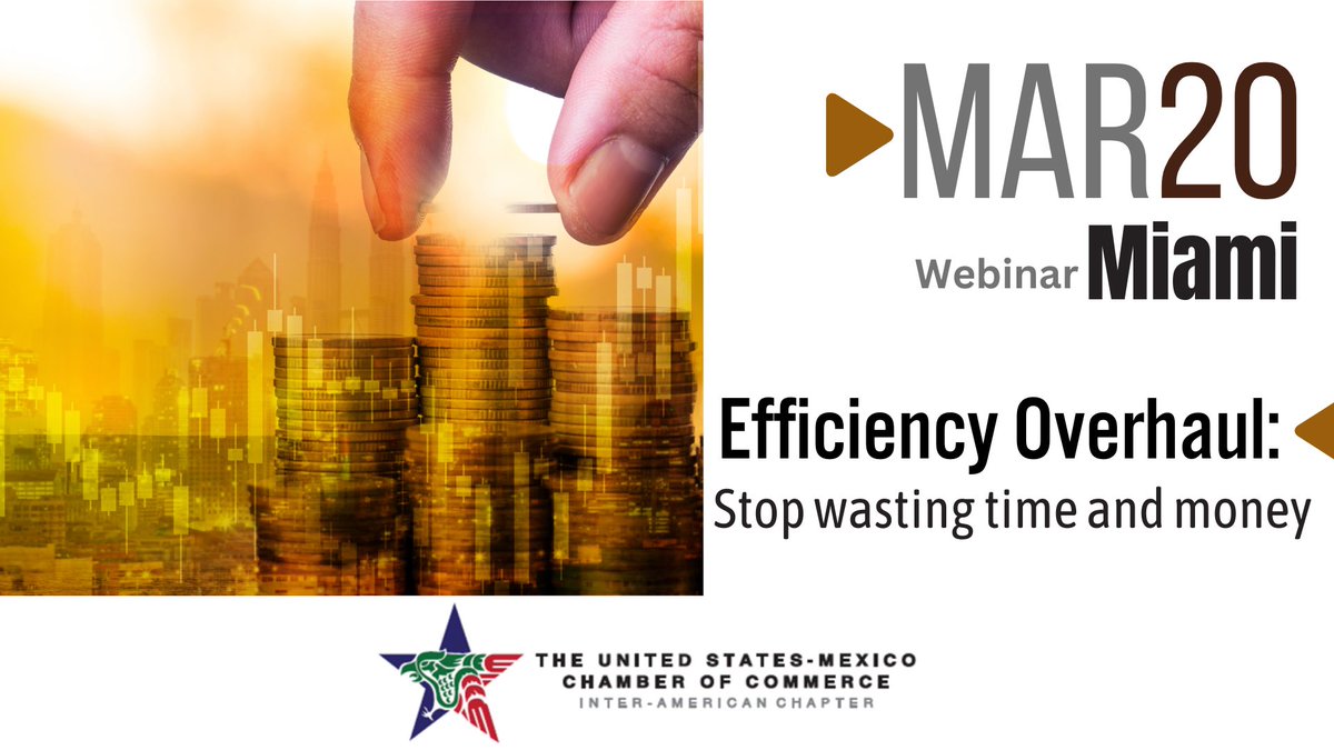 usmcocim's tweet photo. Join us for a dynamic 90-minute interactive workshop tailored specifically for small-medium business owners.
In this workshop, you'll discover the essential operating structure that drives efficiency and business growth
Visit our website https://t.co/Fb3fP5ReSd to register. https://t.co/vJHIWlStJH