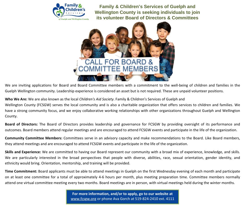 Family & Children's Services - Guelph Wellington tweet media