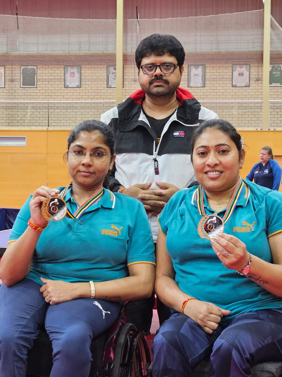 A Bronze Medal in the doubles to cap off a good couple of tournaments in Italy and Spain. Happy with the performances and now an important build up! 🏓🙌🏽