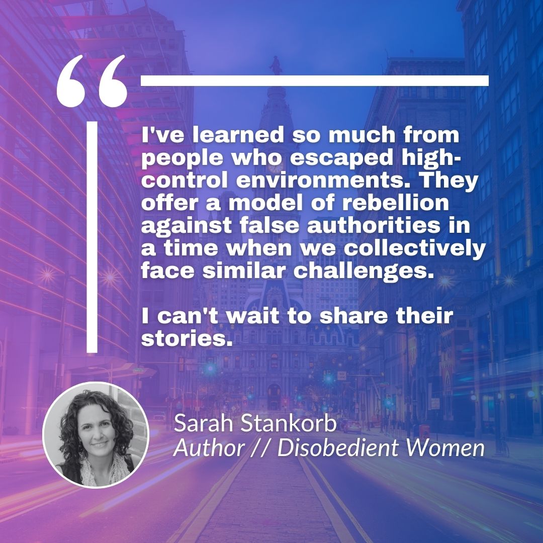 Journalist and national best-selling author @sarahstankorb told us what she's most looking forward to about presenting at our 2024 National Convention in Philadelphia (March 28-31). Disobedient Women are welcome! Register at atheists.org/convention
