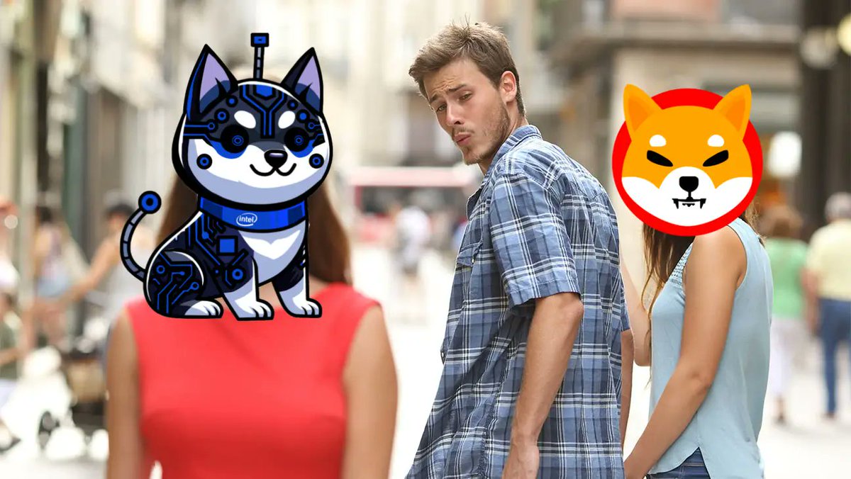 IntelInu's tweet photo. Time for the legendary inus to take a break and for the AI inus to take over! Intel Inu here leading pack! $INUTEL #SolanaMemecoin #Solana #SOL https://t.co/5SdLoCIxkF