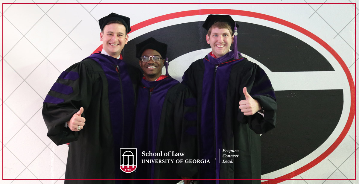 Congrats to the Class of 2021 for posting a near perfect Ultimate Bar Passage rate of 99.48%, meaning over 99% of these graduates who sat for the bar exam within two years of graduation passed! law.uga.edu/news/78915 #ugalaw