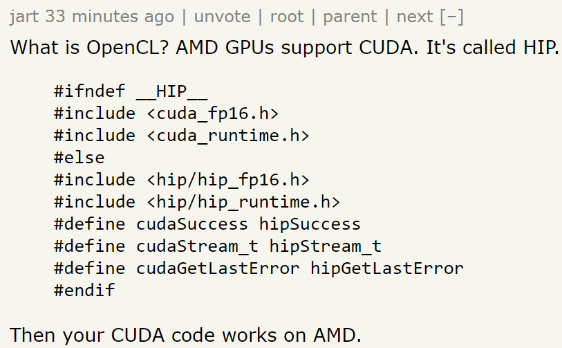 How to write CUDA on AMD.