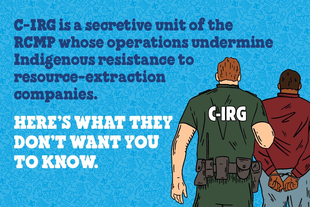 BenJerryCanada's tweet photo. The Community-Industry Response Group (C-IRG) is an RCMP unit that is currently under review by BC’s police watchdog. Don’t know much about them? Keep reading. Read the full blog and take action here: https://t.co/x4SdcHcMZO @AbolishCirg #AbolishCIRG https://t.co/z27t9J0YmP