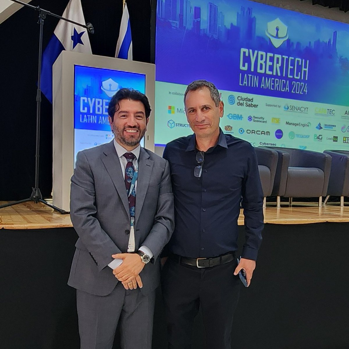 OEA_Cyber's tweet image. .@OEA_Cyber was part of #CybertechLATAM 2024 in 🇵🇦, a professional #cybersecurity summit organized by @Cybertech_Globl with the support of  @IsraelinPanama.We talked about our initiatives and how regional cyber collaboration prepares us today for a secure digital future tomorrow.