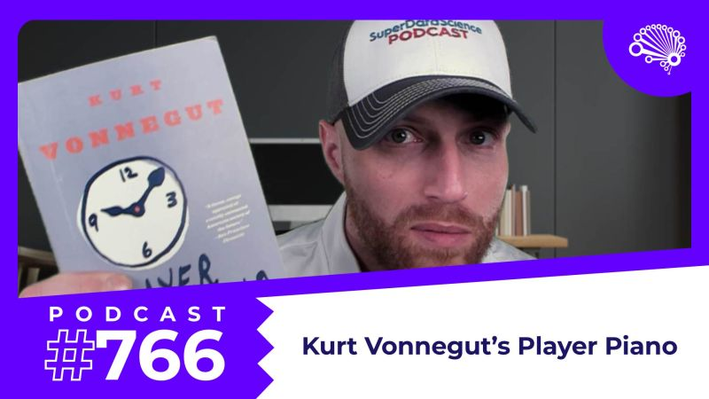 Looking for a mind-blowing fiction read? Kurt Vonnegut's first novel, Player Piano, was published in 1952 and eerily foresaw where we find ourselves today, with A.I. systems rapidly overtaking us on all cognitive tasks. What thinking will be left for humans to do? Watch here:…
