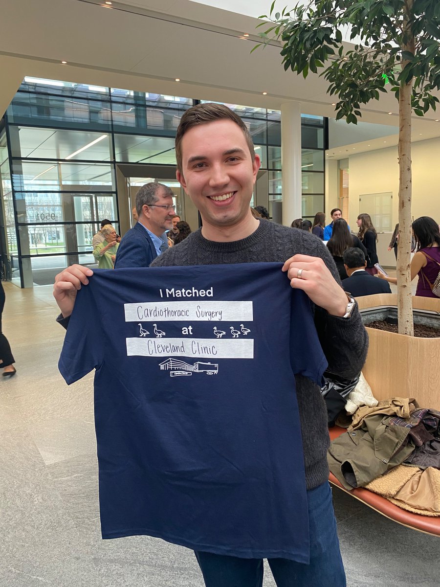 Matthew Thompson (@mattthompsonmd) on Twitter photo Thrilled to match at Cleveland Clinic Cardiothoracic Surgery! <a href="/CCF_CTSRes/">Cleveland Clinic CTS Residency</a>
Thank you to @CleClinicLCM, <a href="/EricRoselliMD/">Eric E. Roselli</a>, and <a href="/Bptkramer/">Benjamin Kramer, DO, PhD</a> for the incredible education and mentorship that led me here Thrilled to match at Cleveland Clinic Cardiothoracic Surgery! <a href="/CCF_CTSRes/">Cleveland Clinic CTS Residency</a>
Thank you to @CleClinicLCM, <a href="/EricRoselliMD/">Eric E. Roselli</a>, and <a href="/Bptkramer/">Benjamin Kramer, DO, PhD</a> for the incredible education and mentorship that led me here