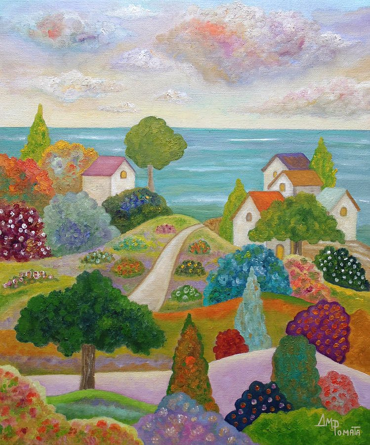 ampomata's tweet photo. This is my painting "All-time High". https://t.co/GqBnedts8W