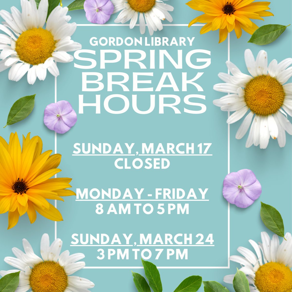 SSU - Gordon Library tweet media