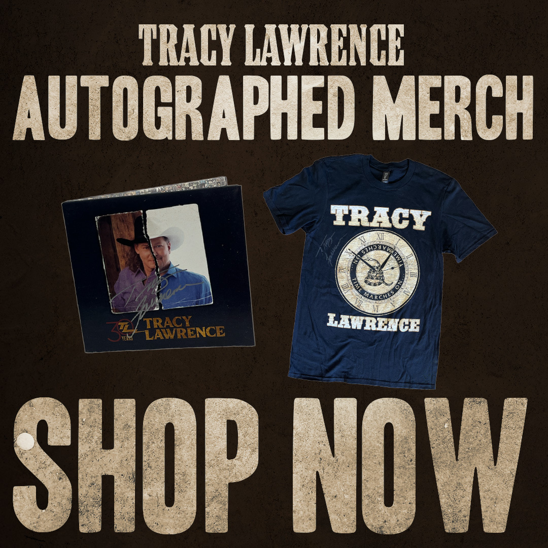 Added some autographed merch to the online store! Head on over to get yours today. 🛒 shop.tracylawrence.com