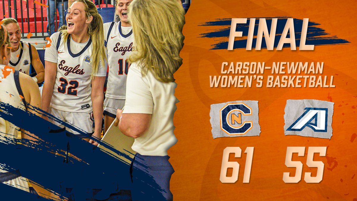 CN_Eagles's tweet photo. 𝕊𝕦𝕣𝕧𝕚𝕧𝕖 𝕒𝕟𝕕 𝕒𝕕𝕧𝕒𝕟𝕔𝕖 

Eagles are headed to the regional semifinals

🦅 @CNwbasketball 61
🦁@AUG_WBB 55
FINAL https://t.co/IzNfHEAoNi