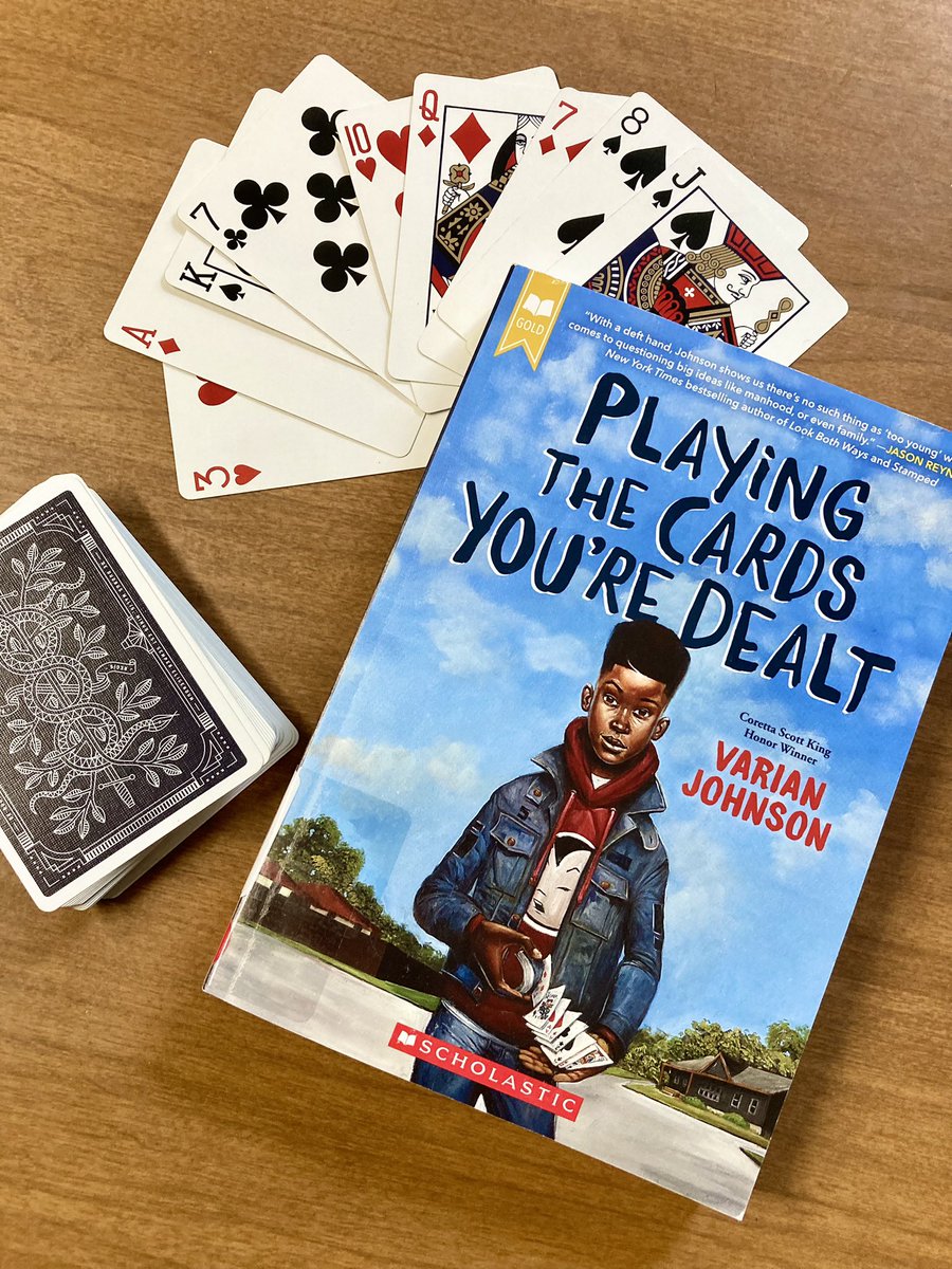 We are so excited about <a href="/varianjohnson/">Varian Johnson</a>’s visit to the <a href="/FloCoLibrarySC/">Florence Co Library</a> next month! 🎉

Varian’s books are a big hit on the Bookmobile and we want to highlight some of our favorites. Today we are shining a light on Playing the Cards You're Dealt ♠️♥️♣️♦️<a href="/DeweyDFox/">Dewey D. Fox (Florence County Public Library)</a>
