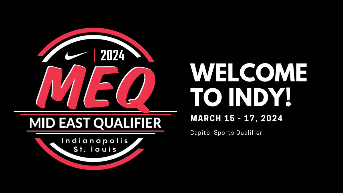 We're excited to welcome back one of the country's largest volleyball tournaments to Indianapolis! Good luck to all those competing in the @NikeMEQ this weekend! 🏐 #LoveIndy