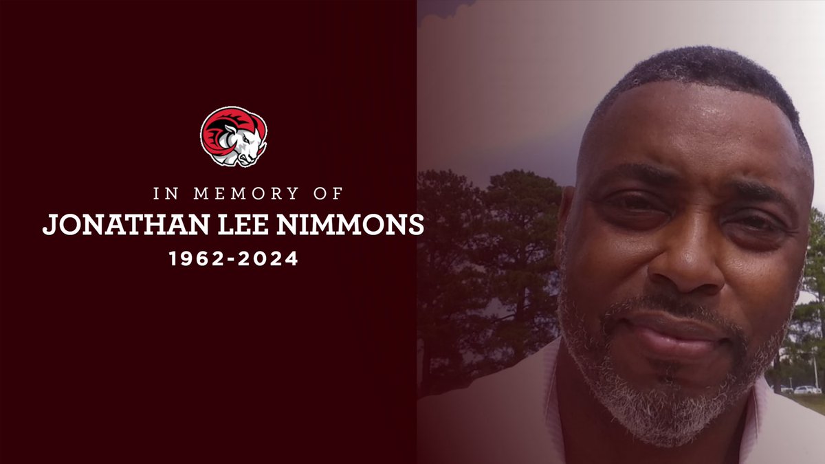 WSSU_Athletics's tweet photo. Winston-Salem State University is sadden to hear about the passing of C.E. Gaines Hall of Fame football player Jonathan Lee Nimmons. Our thoughts and prayers are with his family and friends.

https://t.co/YLQQxP8uuh https://t.co/pFnz7ZiGrj