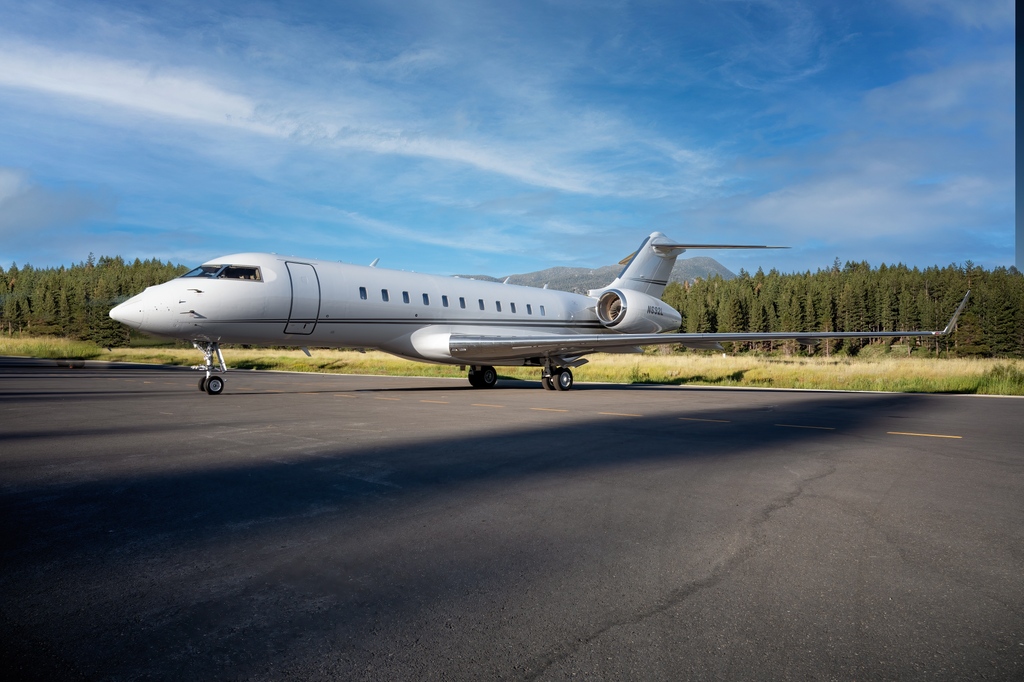 In all its glory, the Global 5000 stands majestic on the tarmac. 

#AircraftPhotography #REMediaPhotos #AviationPhotographer #Global5000 #BroadsideBeauty #JetJourney #WingspanWonders #GloriousGlobal #AviationInFullView #RunwayRoyalty. #AeroMedia #aircraftphotog