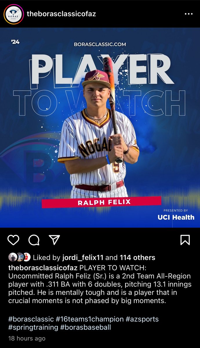 Colleges looking for a great player that works hard and is an even better person look no further‼️ @ralphie81350445 Keep doing your thing! (1b/OF/P) @PBR_Uncommitted @BaseballPima @SoMtnBaseball @BaseballCochise #Uncommitted2024