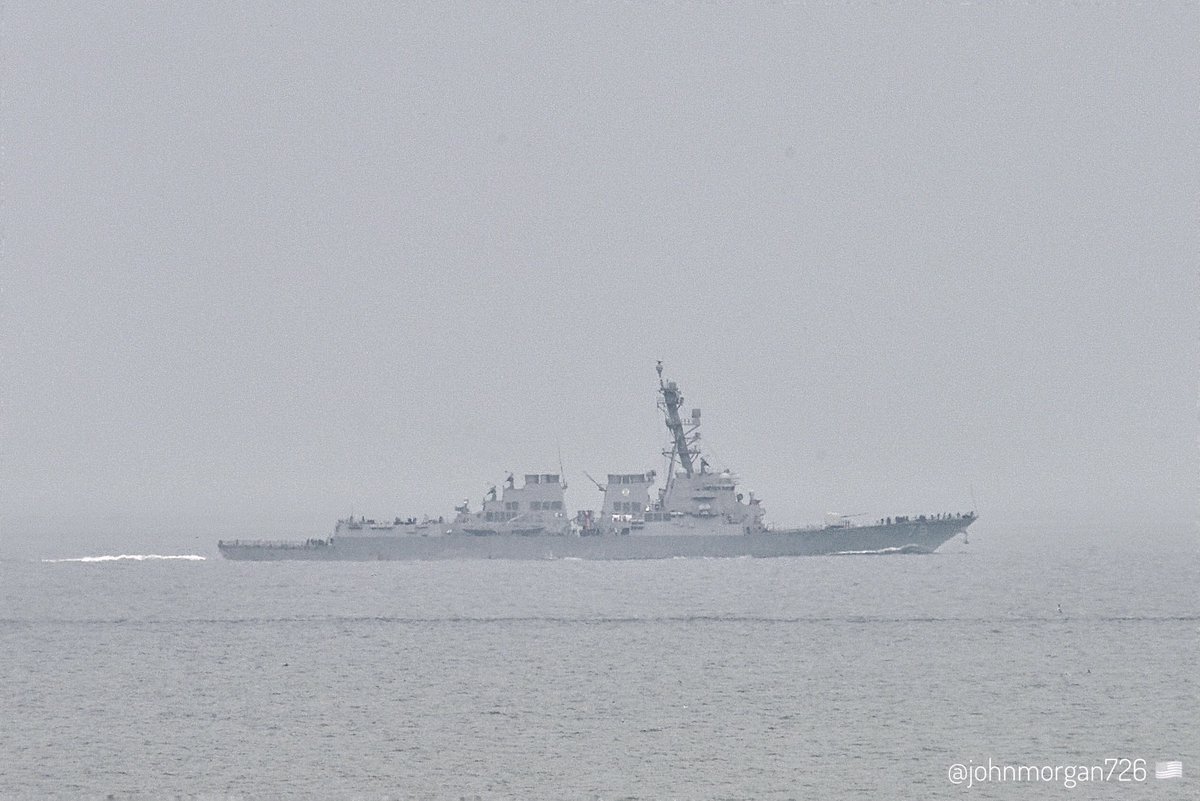 USS Oscar Austin (DDG 79) Arleigh Burke-class Flight IIA guided missile destroyer leaving Norfolk, Virginia - March 15, 2024 #ussoscaraustin #ddg79

SRC: TW-@johnmorgan726