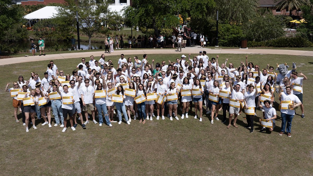 USFHealthMed's tweet photo. Match Day is in the books for the #Classof2024!! Tears of joy, pride and relief were the common emotions as our #futuredoctors learned where they will spend their residency years!  Congratulations to our senior #medstudents.  Full story: https://t.co/TI3tHkOdiw https://t.co/jCtorMMnGG