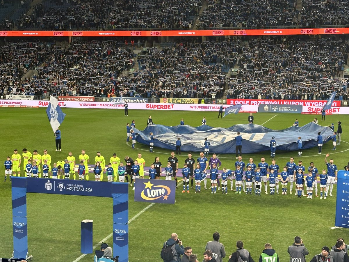 GalatMaciej's tweet photo. 🏟️ Derby 🔥Lech Poznań - Warta Poznań ⚽️ https://t.co/fAfAYIfelx