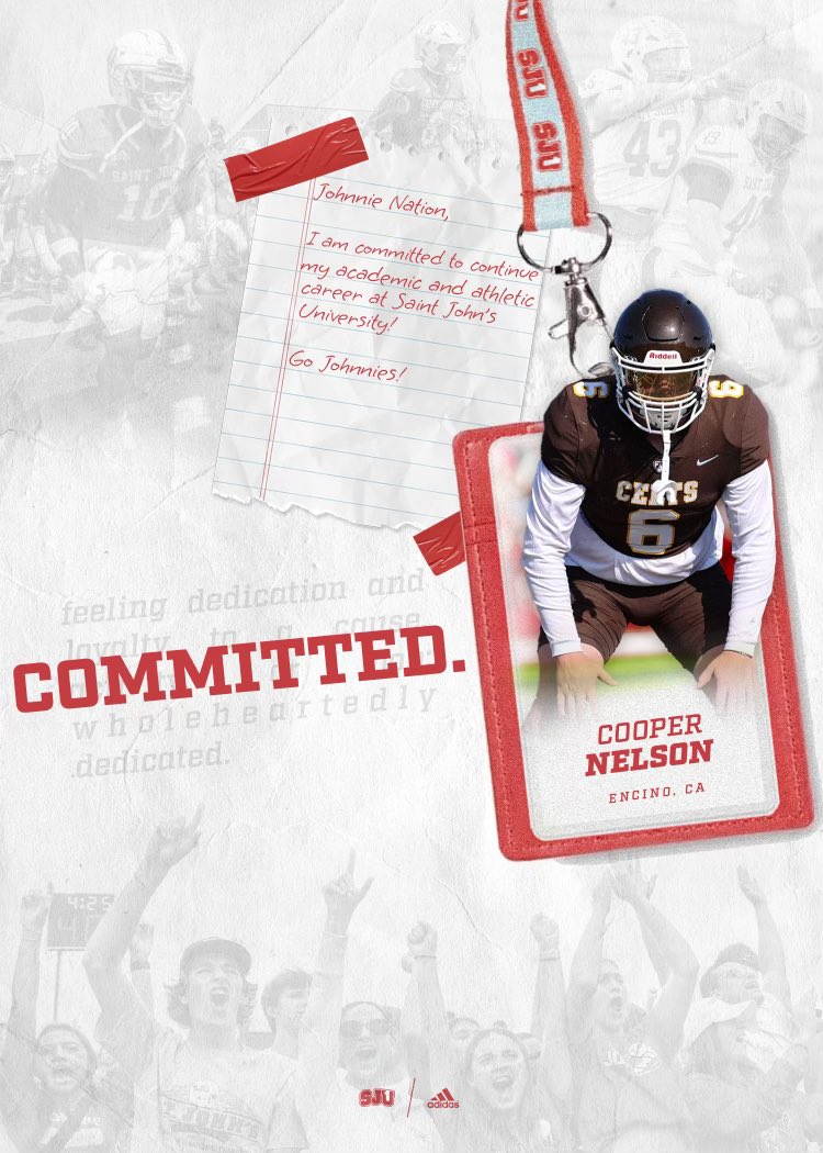 CooperNelson123's tweet photo. 100% committed. I want to thank my family, coaches, friends, and all who helped me make this decision. But now on to the next Four! https://t.co/AqMh1pLJQC