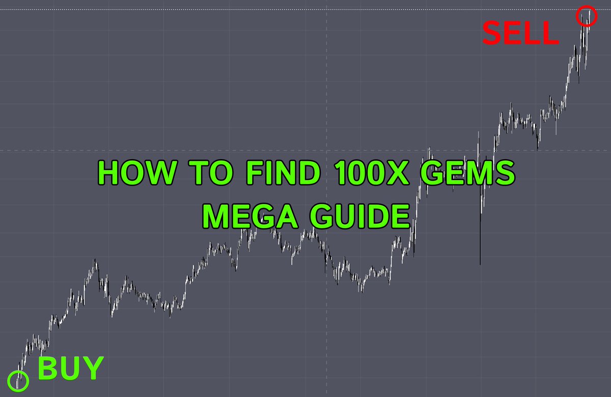 Memcoin season is coming, set to create new millionaires!

Everyone is getting rich on 100X tokens, but how do they find it?

This information could cost a fortune, but I'll share it with you for free

How to Discover 100X Gems 👇🧵  (removing shortly)