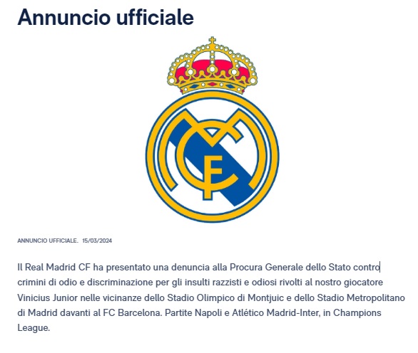 glmdj's tweet photo. Non esiste lo "#StileReal", «non siamo come loro, e mai lo saremo».
Ama te stesso, #difendi te stesso | @realmadrid @juventusfc https://t.co/3oRy5ha2Os
