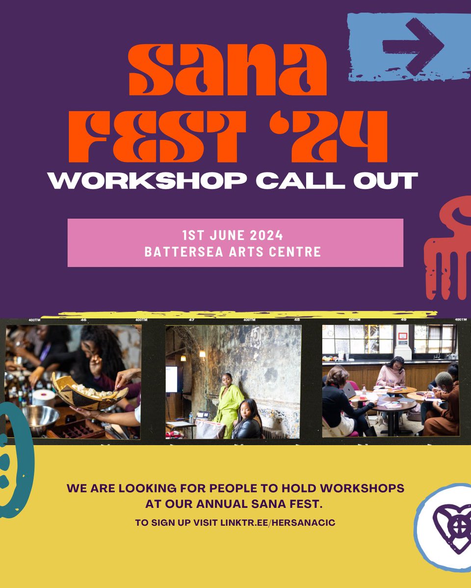 hersanacic's tweet image. We are looking for people to hold some educational, creative and fun workshops, at our upcoming SANA Fest on 1st June 24. If you’d like to hold a workshop or find out more information please visit the link in our bio. 

#stalls #businessstall #supportblackownedbusinesses
