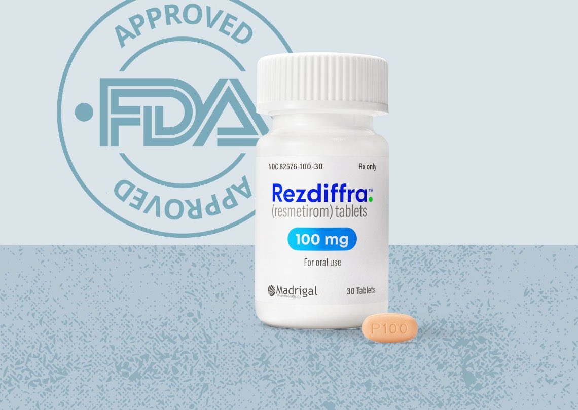 FosterDrugInfo's tweet photo. 💊#Resmetirom (#Rezdiffra™️):
✅A New #FDA_Approved Treatment of Non-alcoholic Fatty Liver Disease (#NAFLD) and Non-alcoholic #Steatohepatitis (#NASH)
✅Resmetirom is a liver-directed, orally active, selective #Thyroid_Hormone Receptor-β Agonist.
🔗 https://t.co/IKr4UYItIq https://t.co/r8vRx5yLBL