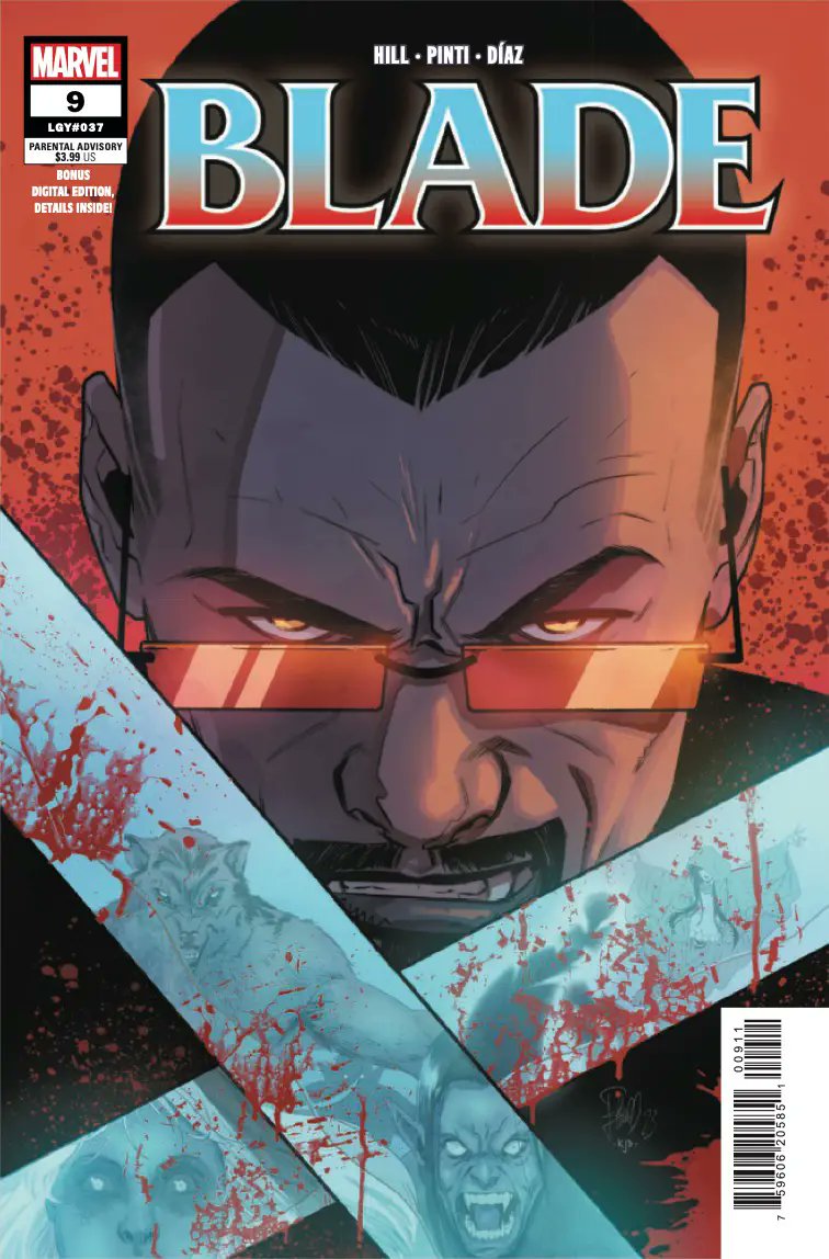 Preview de Blade #9 par @BryanEdwardHill, Valentina Pinti et KJ Diaz chez @Marvel #MarvelComics #Blade buzzcomics.net/showpost.php?p…