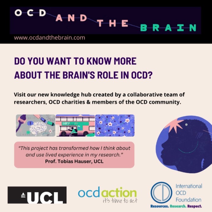 #BrainAwarenessWeek is the perfect occasion to share the brand new OCD and the Brain website.  

This site brings together OCD researchers and the OCD community to make the latest brain research on OCD more accessible and relevant.  Visit ocdandthebrain.com to learn more.