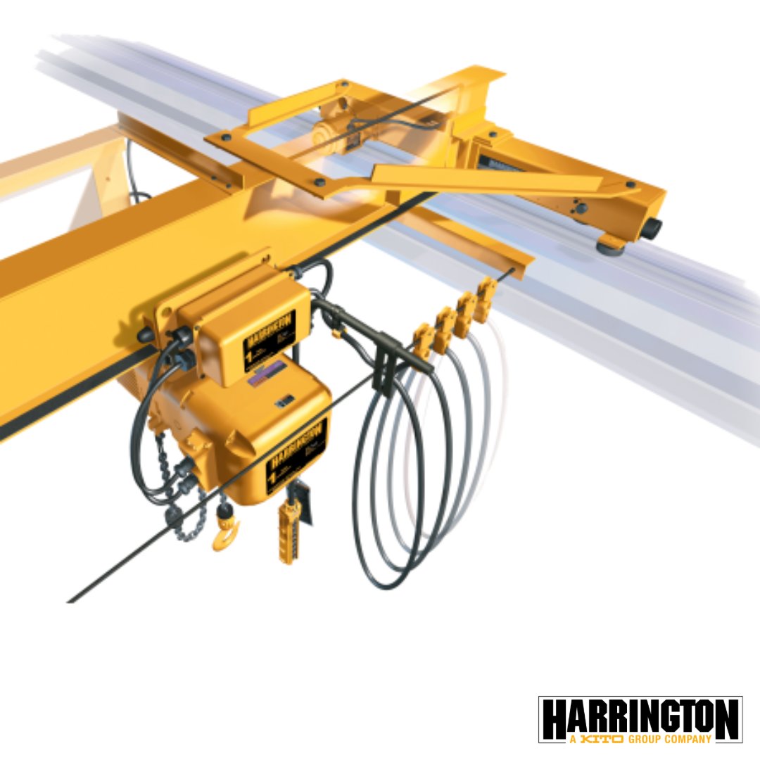 HarringtonHoist's tweet photo. Harrington single-girder cranes are engineered to excel in tough class "C" environments. Our top running cranes are perfect for ASCE crane rail or square bar setups, featuring special side guide rollers for smooth crane movement.
#HarringtonCranes #TopQuality https://t.co/cwnoHviOSA